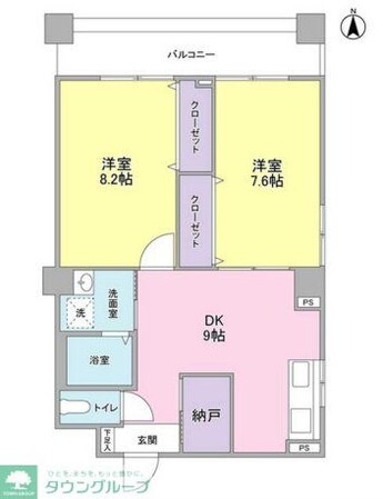 Village Ideの物件間取画像